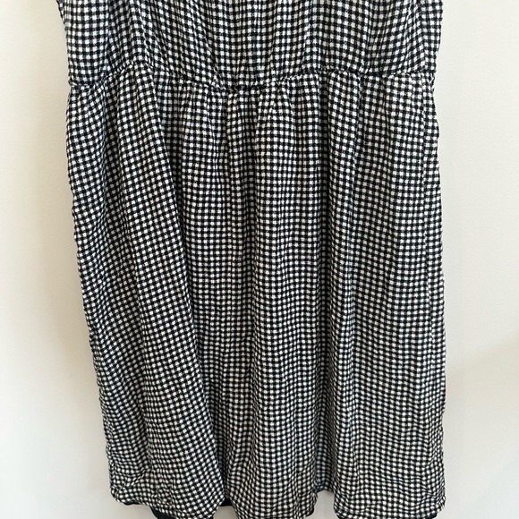 ❤️ Maurice’s Black and White Gingham Dress Size Medium NWOT - Picture 5 of 8